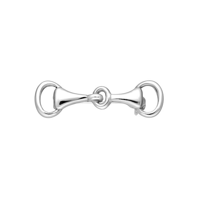 Horse Snaffle Sterling Silver Pin