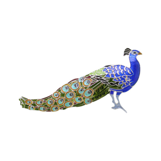 Peacock pin deals