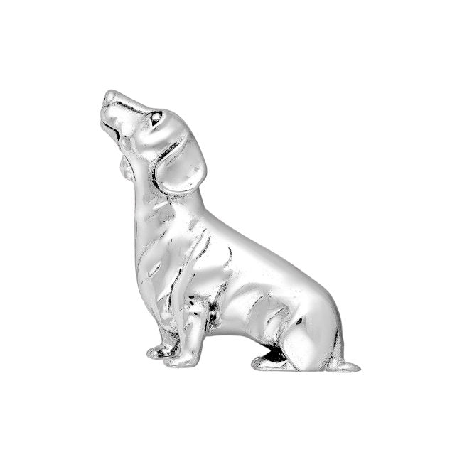 Dachshund Sterling Silver Pin
