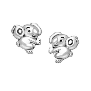 Koala Sterling Silver stud Earrings