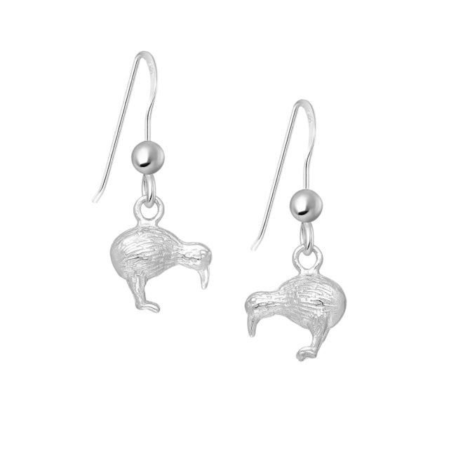 Kiwi Sterling Silver hook Earrings