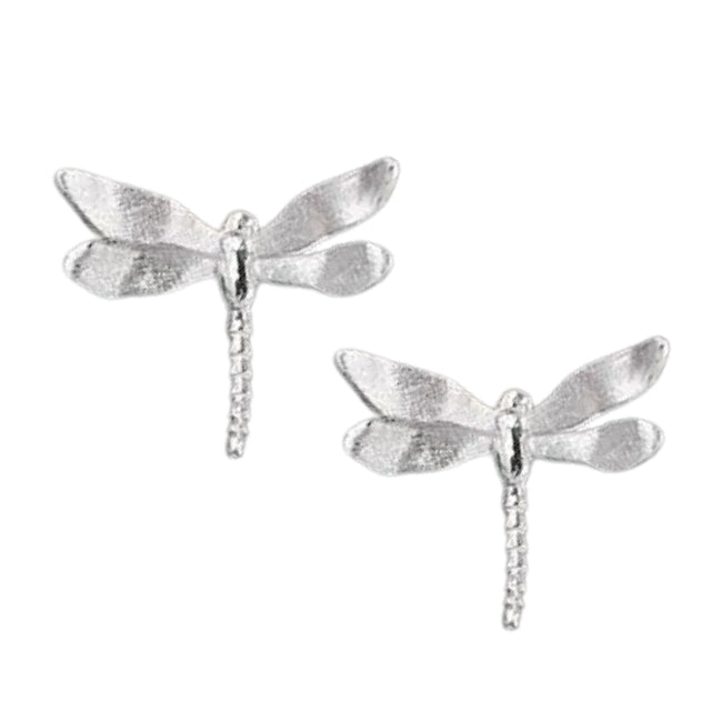 Dragonfly Sterling Silver Earrings