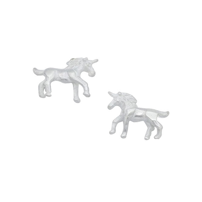 Unicorn Sterling Silver stud Earrings