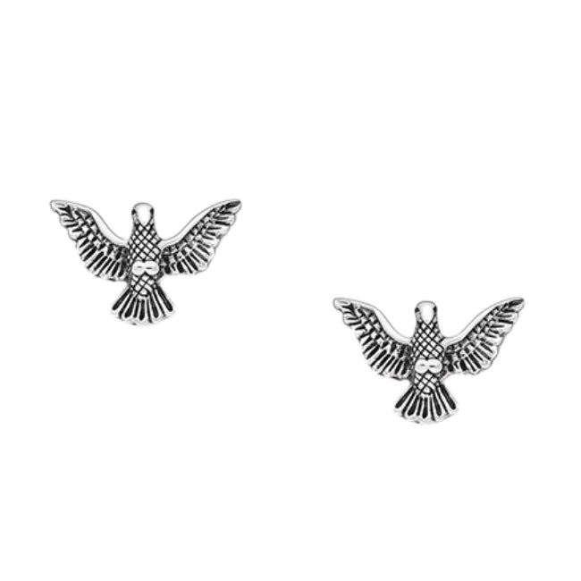 Eagle Sterling Silver stud Earrings