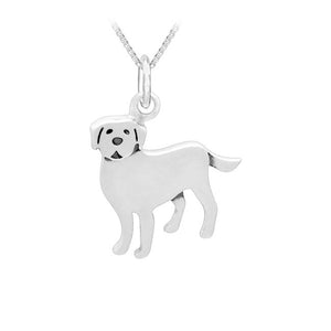 Labrador Retriever Sterling Silver Pendant