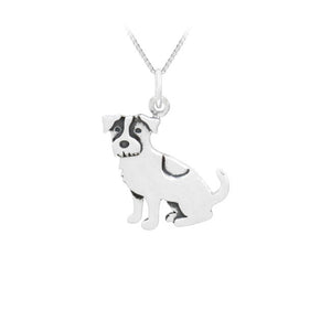 Jack Russell Terrier Sterling Silver Pendant