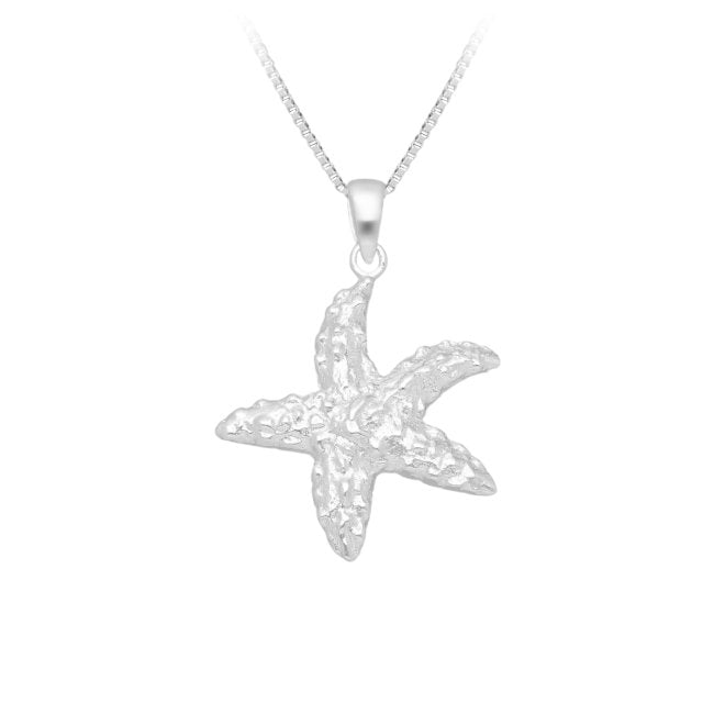 Starfish Sterling Silver Pendant