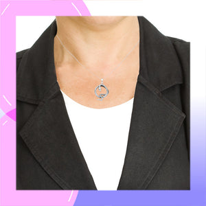 Snake Sterling Silver Pendant modelled