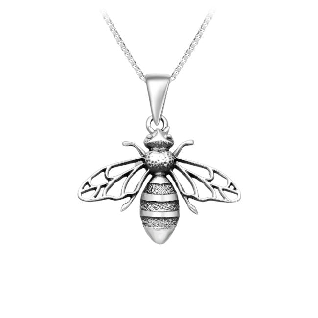 Bee Sterling Silver Pendant