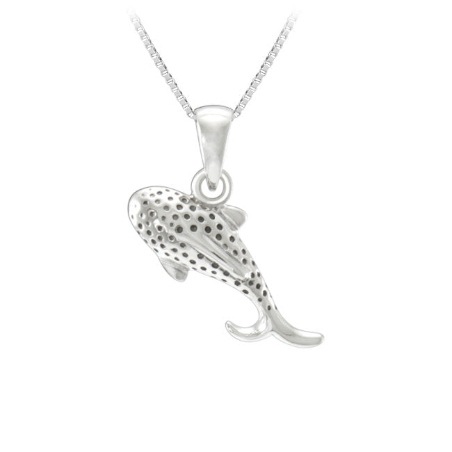 Whale Shark Sterling Silver Pendant