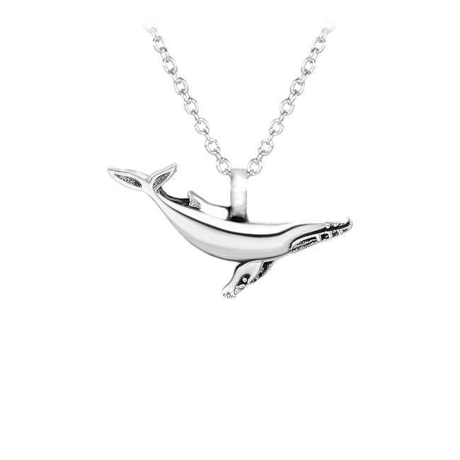Whale Sterling Silver Necklace