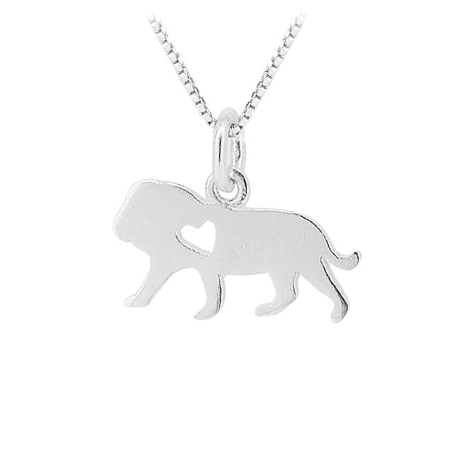 Lion Heart Sterling Silver Pendant