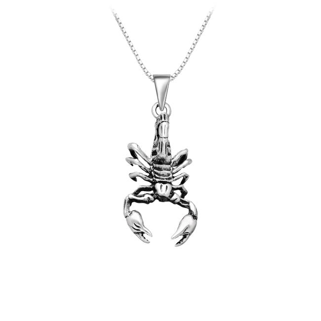 Scorpion Sterling Silver Pendant