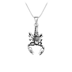 Scorpion Sterling Silver Pendant