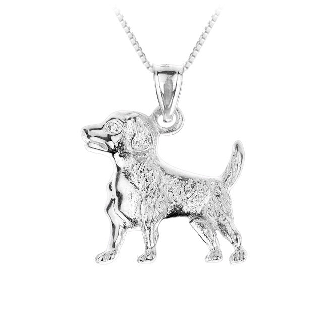 Beagle Sterling Silver Pendant