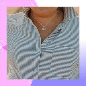 Pig Sterling Silver Pendant modelled