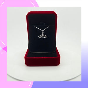Bat Sterling Silver Charm Pendant presented in a gift box