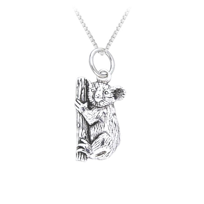 Koala Sterling Silver Charm Pendant