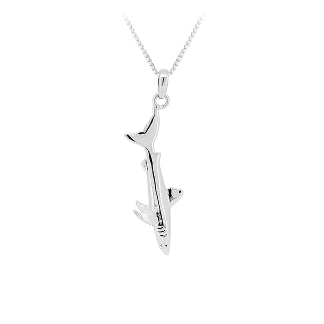 Shark Sterling Silver Pendant