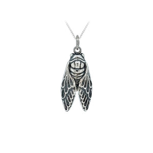 Cicada Sterling Silver Pendant