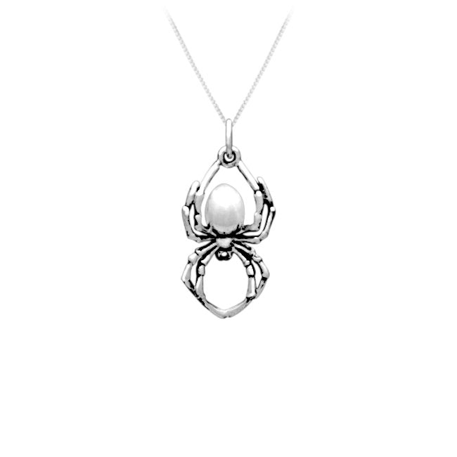 Spider Sterling Silver Pendant