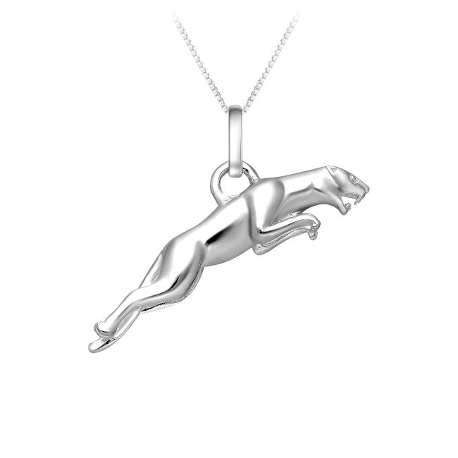Jaguar Sterling Silver Pendant
