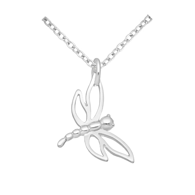 Dragonfly Sterling Silver Pendant