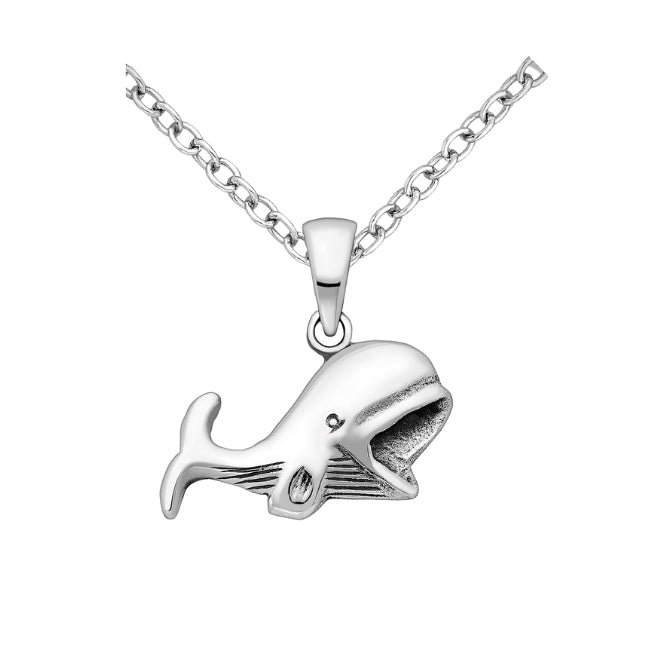 Whale Sterling Silver Pendant