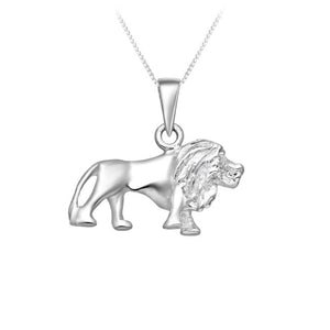 Lion Sterling Silver Pendant
