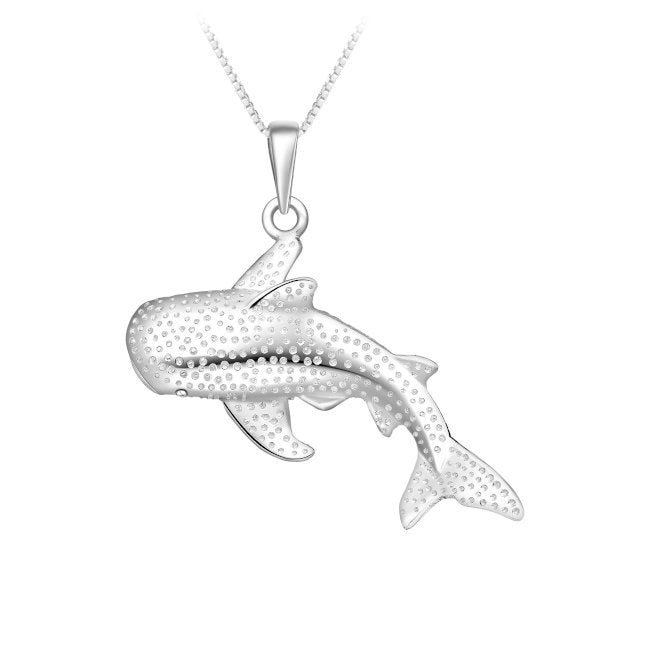 Whale Shark Sterling Silver Pendant