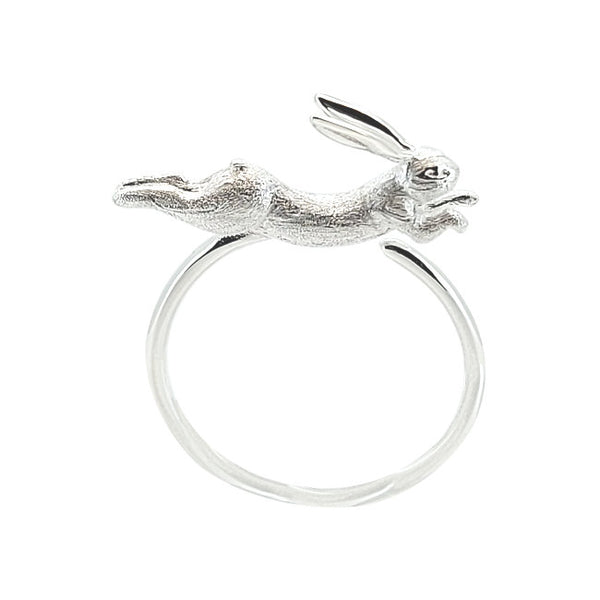 Rabbit Sterling Silver adjustable Ring Australia | Julmar 4 Her
