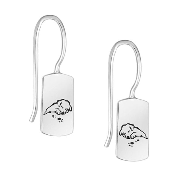 Labrador Sterling Silver Earrings