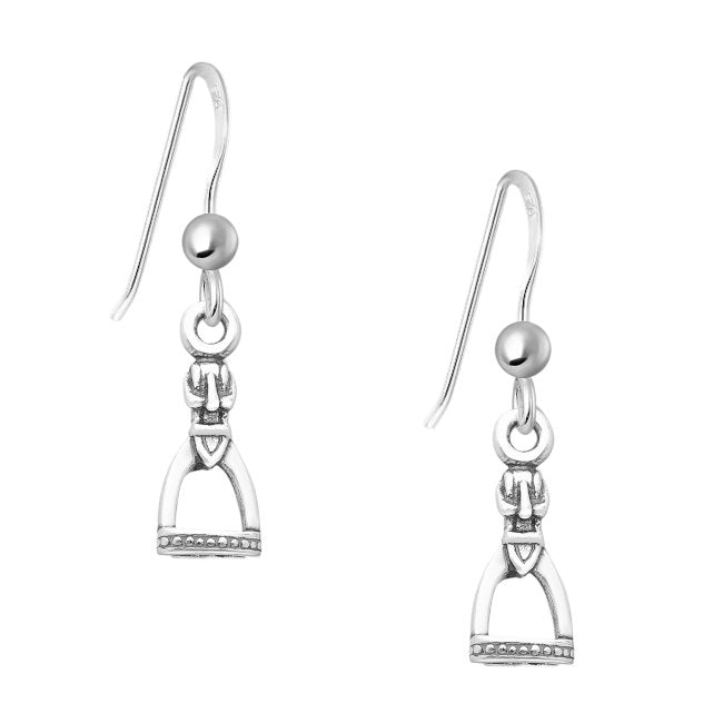 Stirrup Sterling Silver dangle Earrings