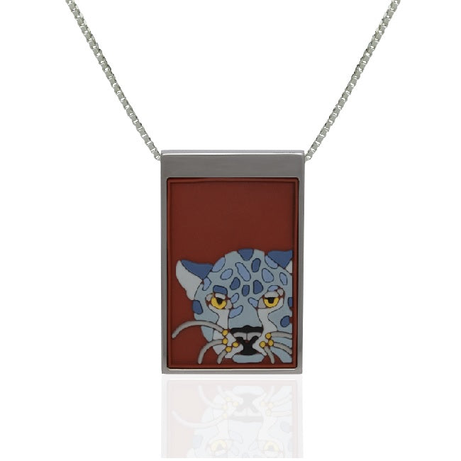 Jaguar Pendant in Stainless Steel with Vinyls
