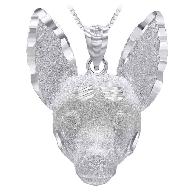 Jack Russell Terrier Sterling Silver Pendant