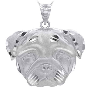Pug Sterling Silver Pendant