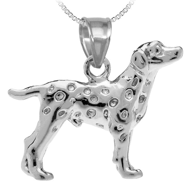 Dalmatian Sterling Silver Pendant
