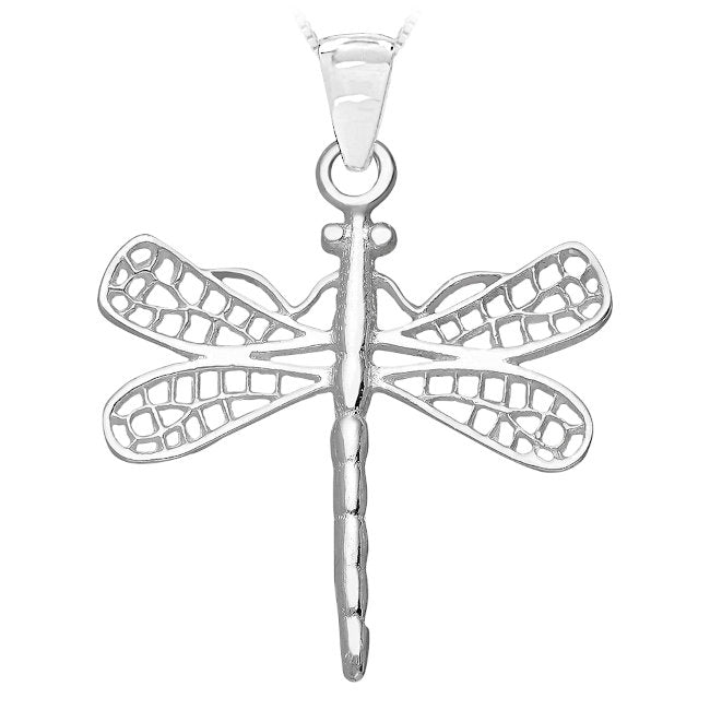 Dragonfly Sterling Silver Pendant